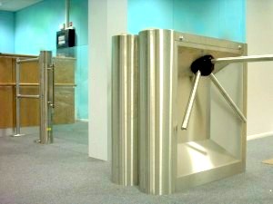 Tripod Turnstile 1 half height turnstile