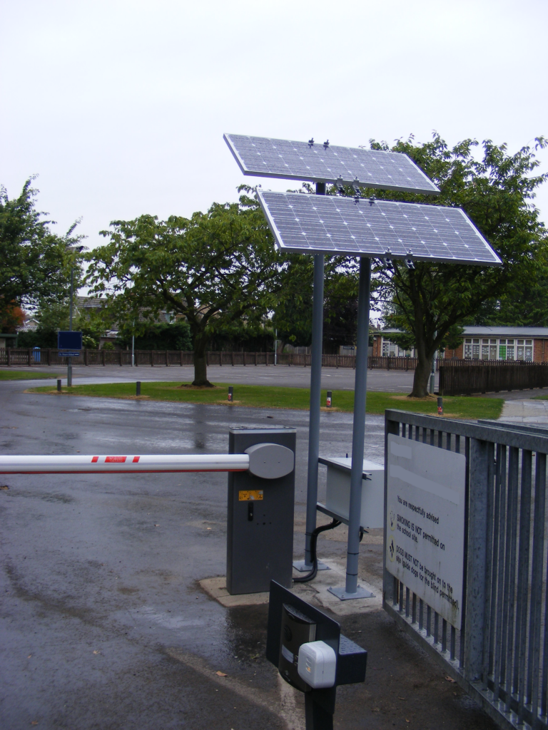 New Barrier System Operating from Solar Power