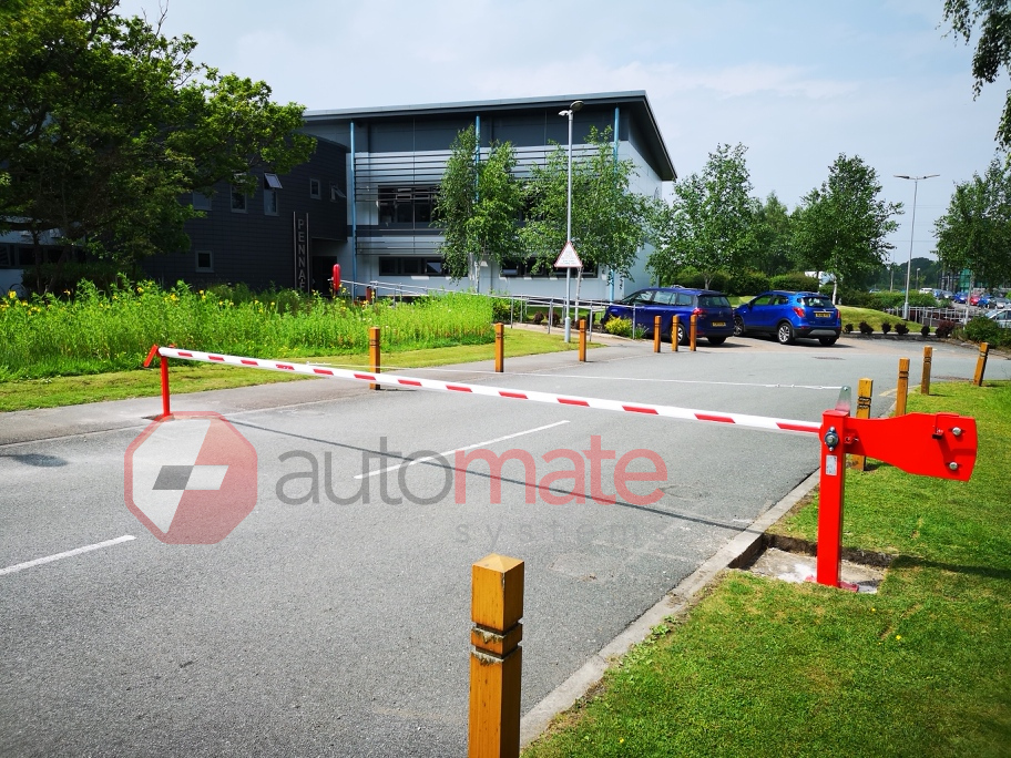 Manual Barrier Installation For Clwyd Alyn Housing Association