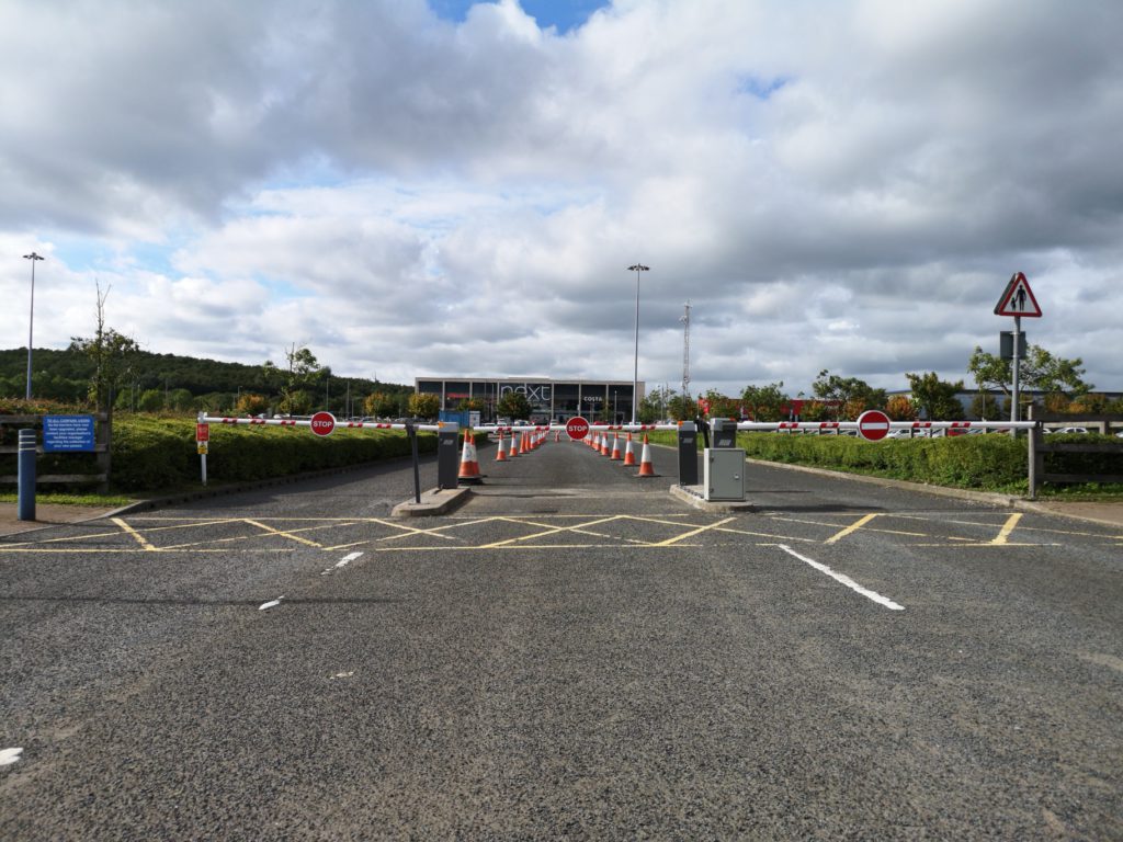 Automatic Barriers Installation at the University of Bolton stadium, Bolton Wanderers FC