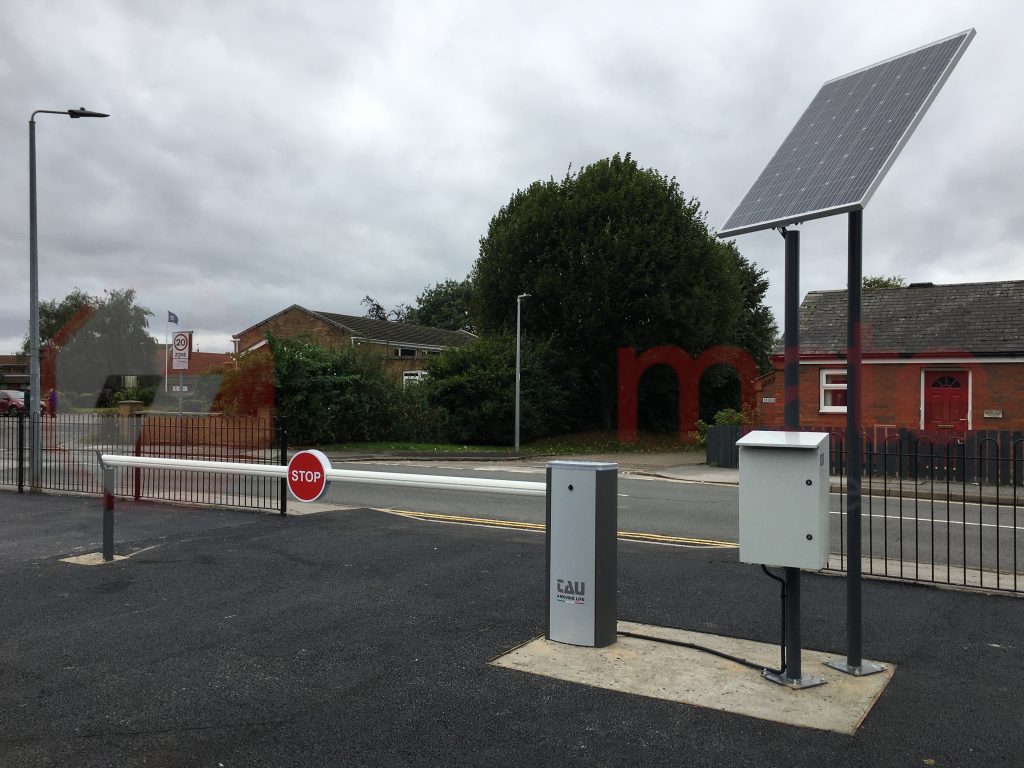 Solar Powered Barriers
