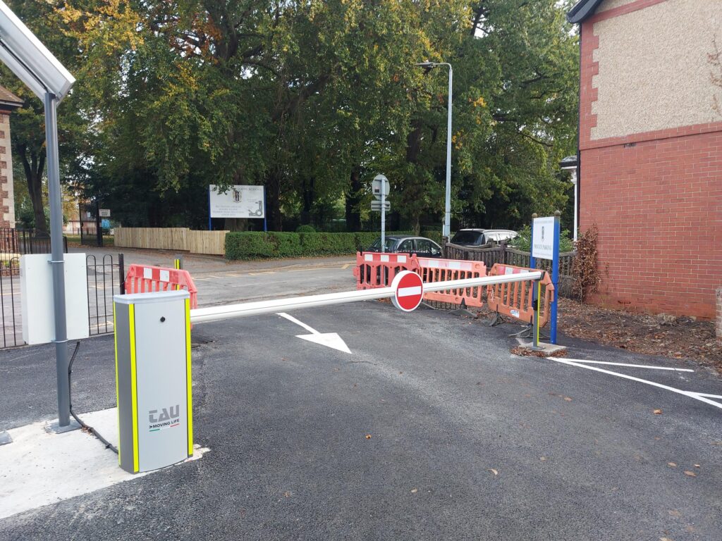 electric car park barriers