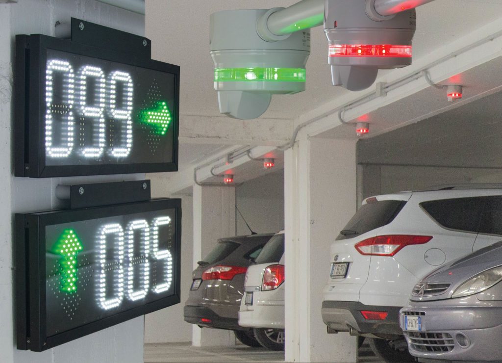 car park counter system