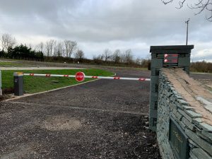 car park gates